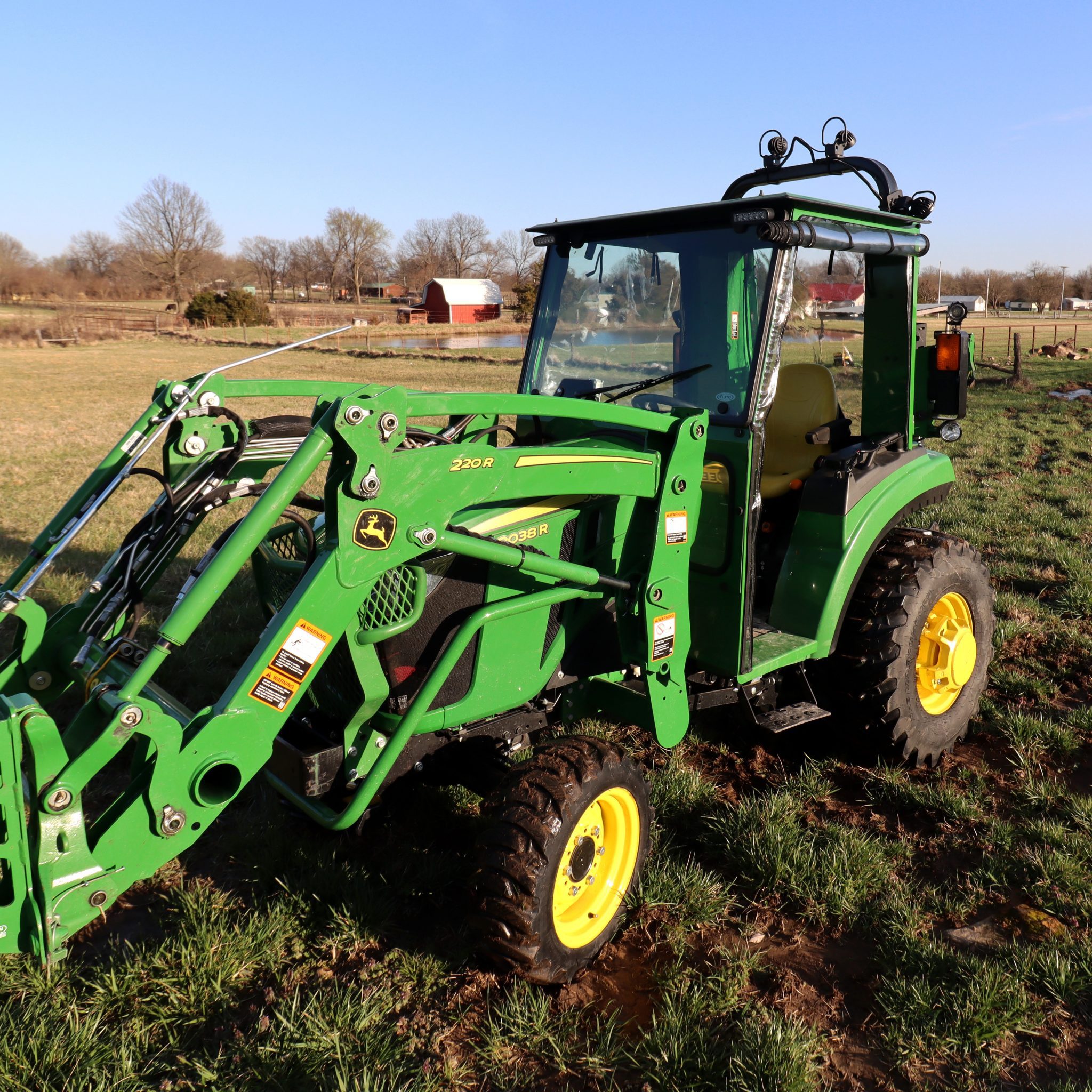 Base Cab for the John Deere 2032R & 2038R