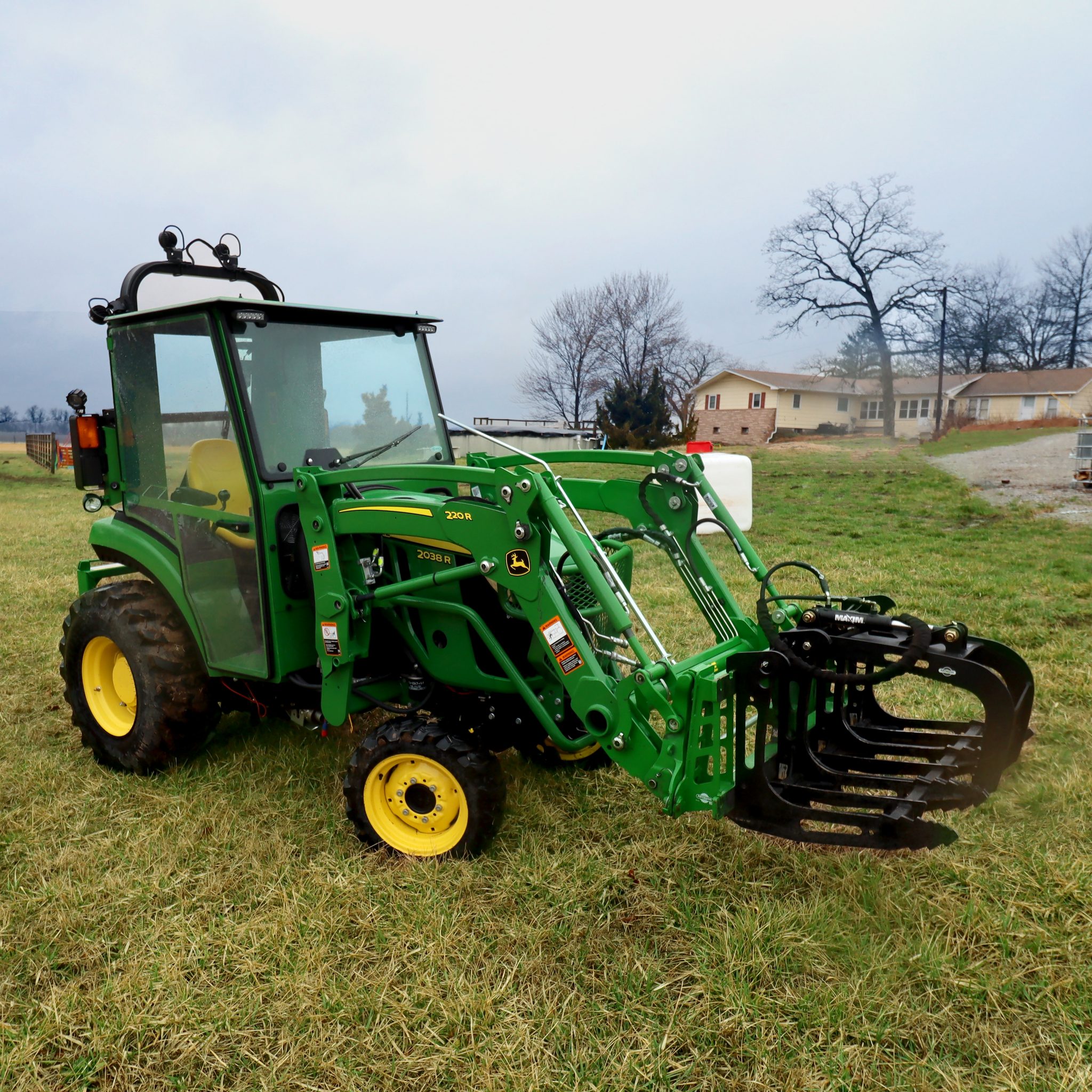 Plus Cab for the John Deere 2032R & 2038R