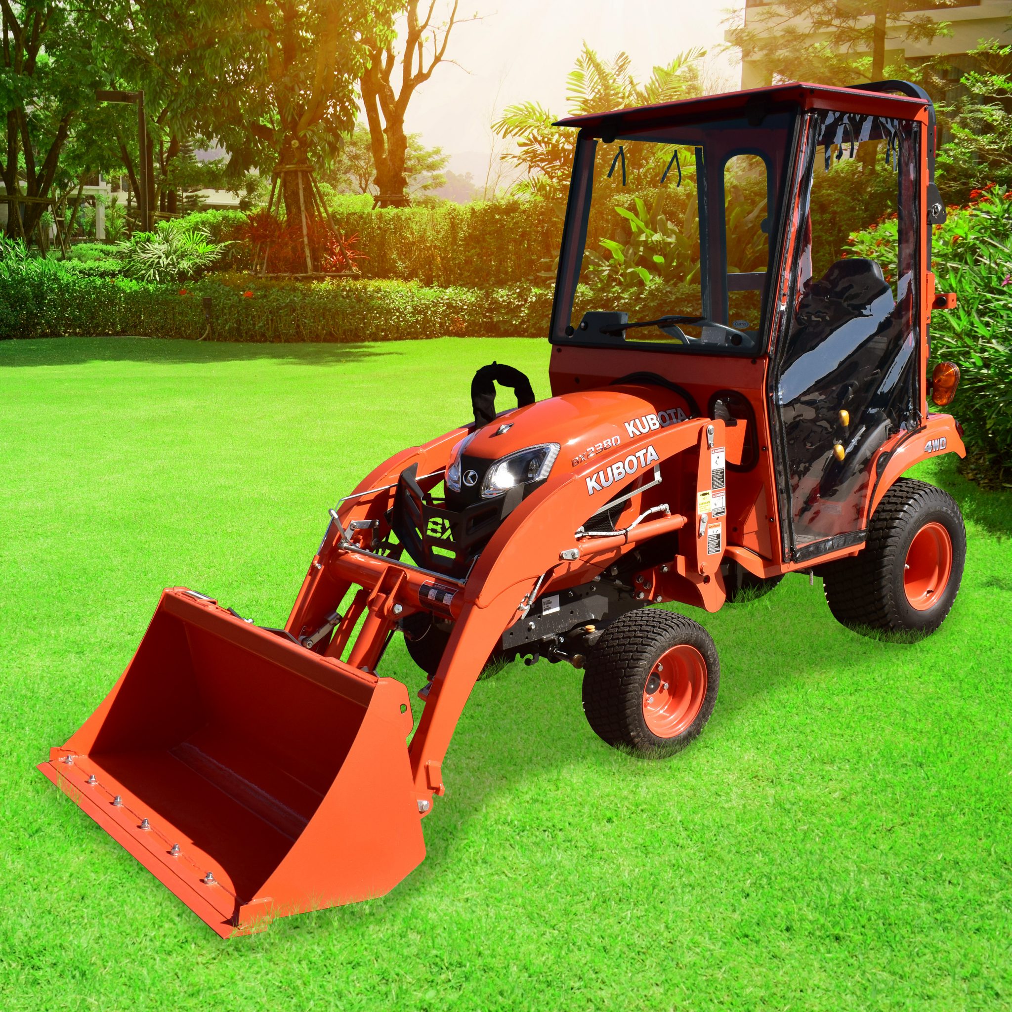 Base Cab for the Kubota BX80