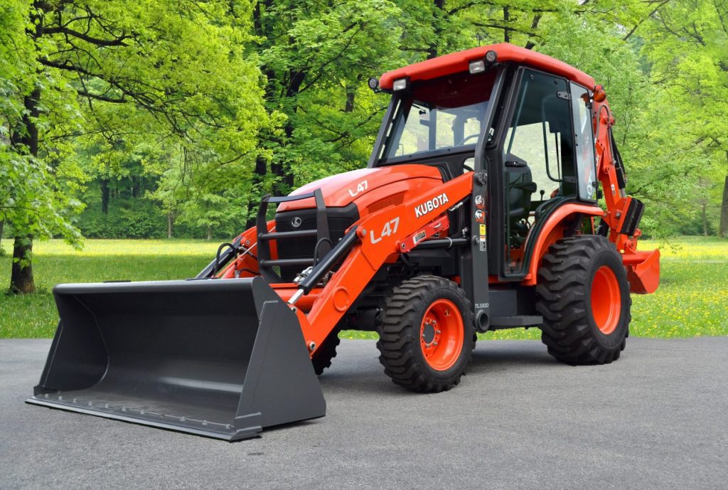 Premium Cab for the Kubota L47 Tractor/Loader/Backhoe