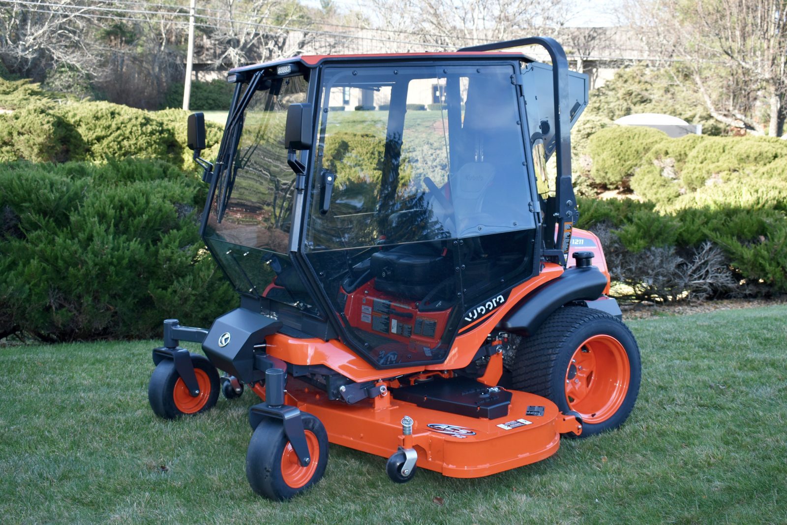 Premium A/C Cab for the Kubota ZD1211