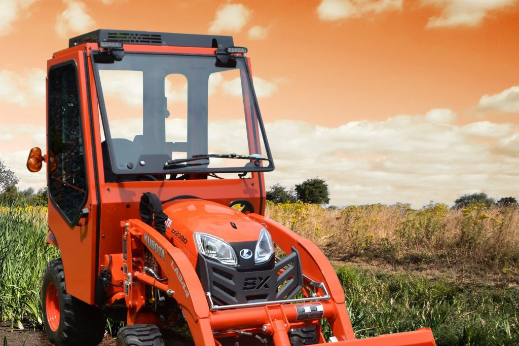 Advantage Cab with A/C for the Kubota BX80