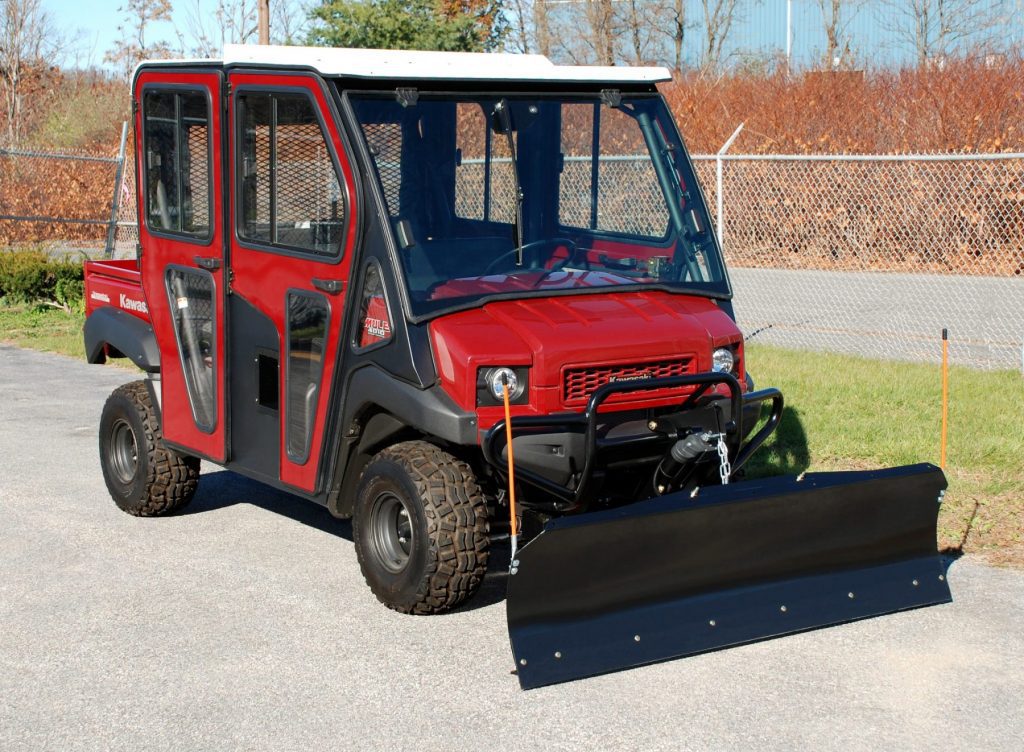 All-Steel Adjustable Plow for the Kawasaki MULE
