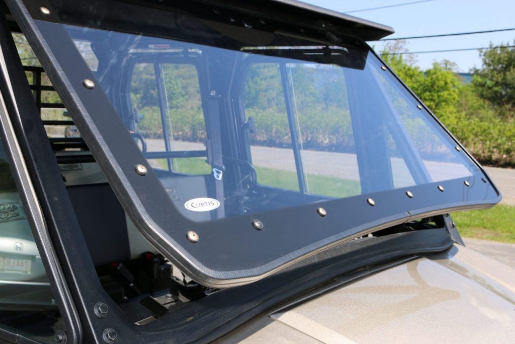 Polycarbonate Windshield Cab for the Kawasaki MULE PRO (DX, FX 820, FX 1000)