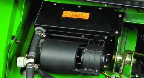 Heater for the John Deere Gator XUV