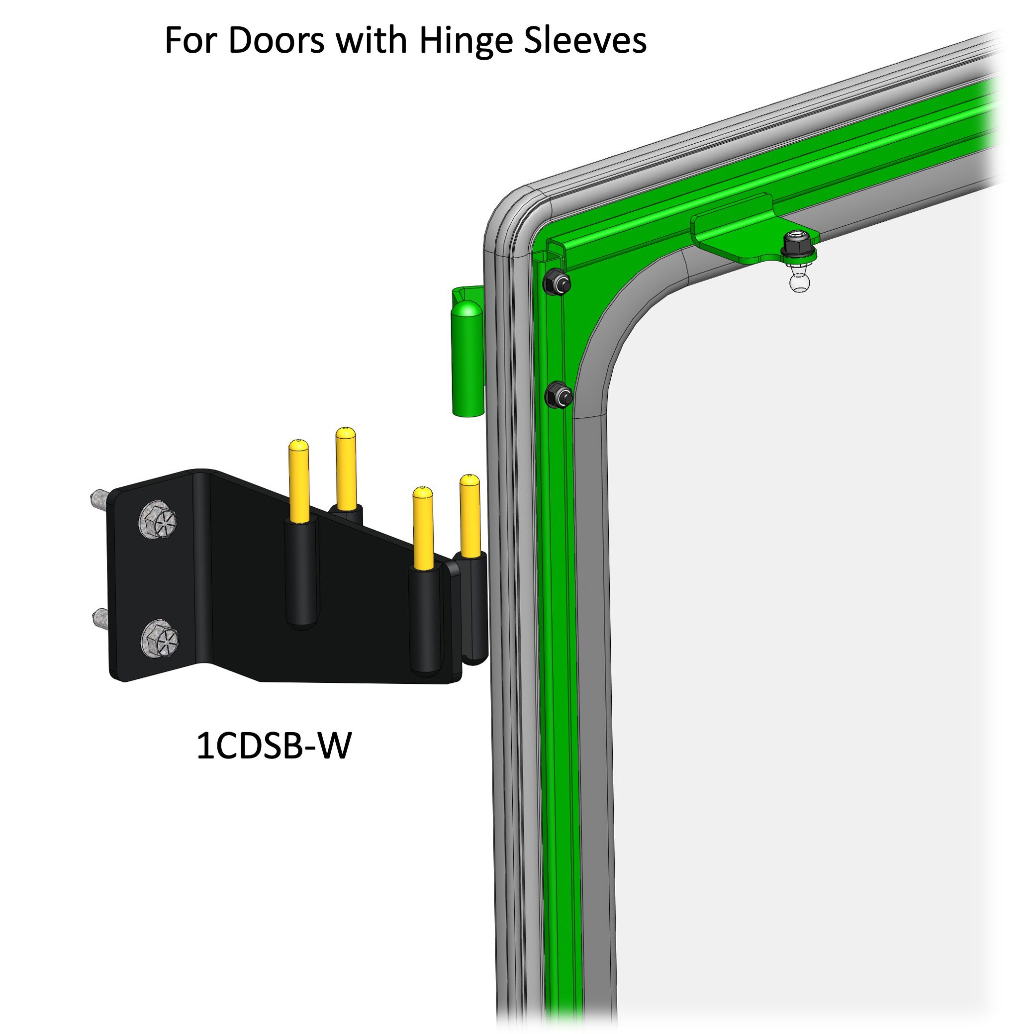 Curtis Cab Door Storage Bracket Kit