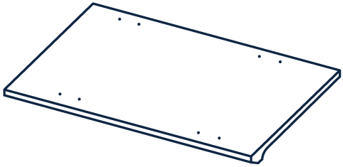 Metal roof for custom cab enclosure