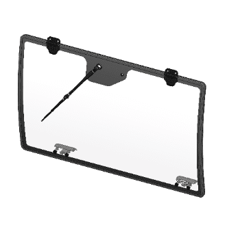 safety windshield for cab enclosure