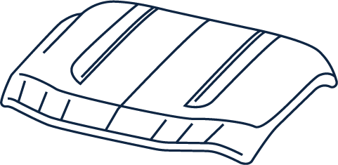 Thermoform roof for custom cab enclosure